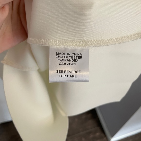 White Sheath Dress - Picture 6 of 8